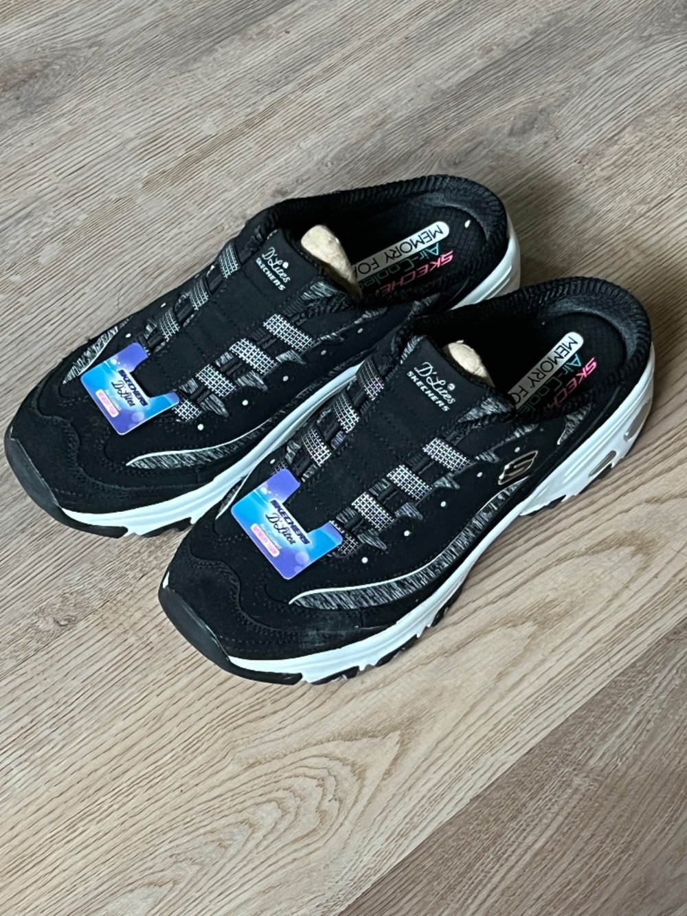 Skechers D'Lights Sneaker Mule NWT